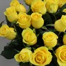 Букет из 25 желтых роз "Солнечный луч" 2