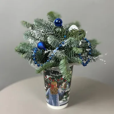 Новогодняя композиция "Зимний комплимент 2"