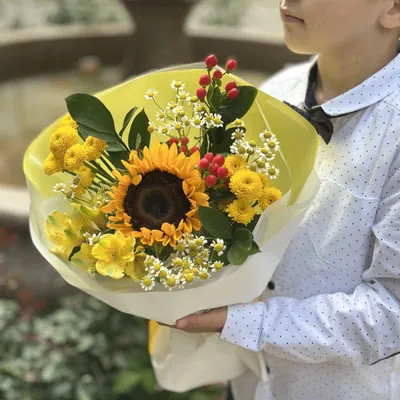 Школьный букет №1