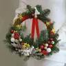 Новогодняя композиция "Венок малый" 1