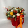 Новогодняя композиция  "Зимние ягоды" 4