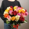 Букет из 25 роз микс 3