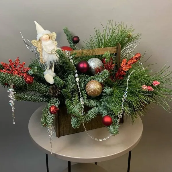 Новогодняя композиция "Рождественский ангел"