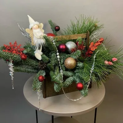 Новогодняя композиция "Рождественский ангел"