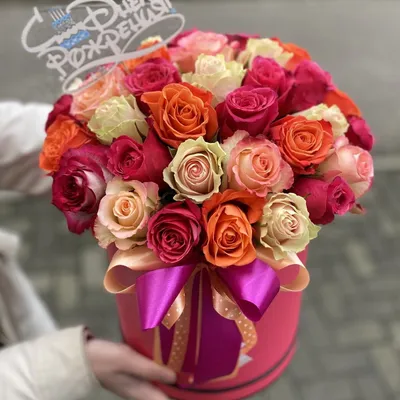 Коробка из 31 кенийской розы