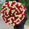 Букет из 201 розы микс 60 см 1