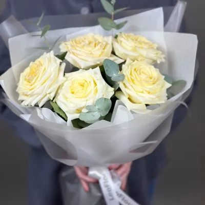 Букет с розами " Нежные чувства"