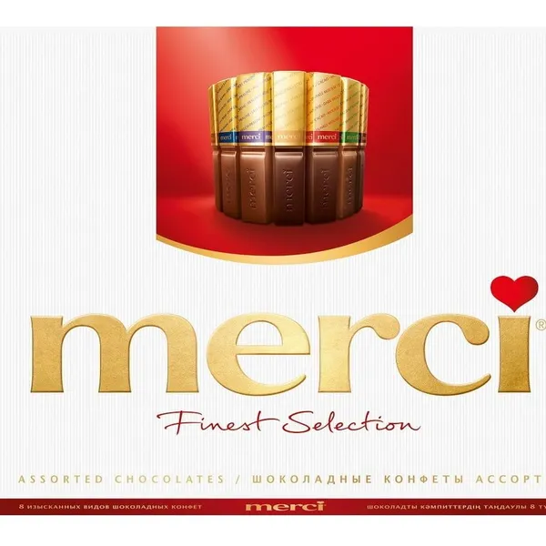 Конфеты Merci "Finest Selection" конфеты ассорти, Германия, 400 г
