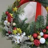 Новогодняя композиция "Венок малый" 2