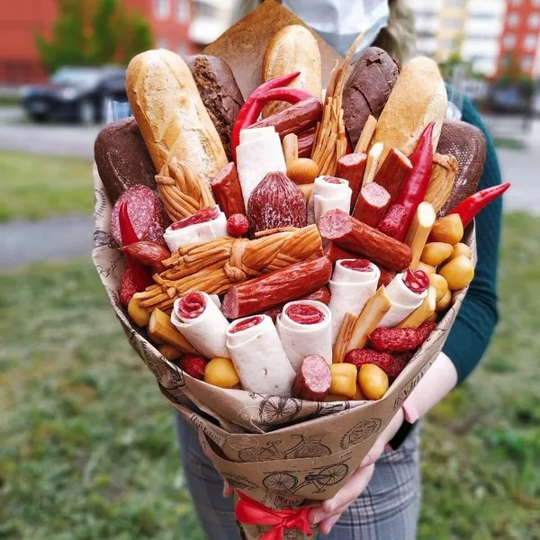 Мужской букет "Аппетитный"