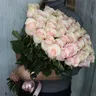 Букет из 51 розы "Пинк Мондиаль" 60 см 2