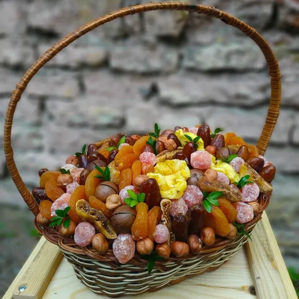 Корзина с полезным наполнением