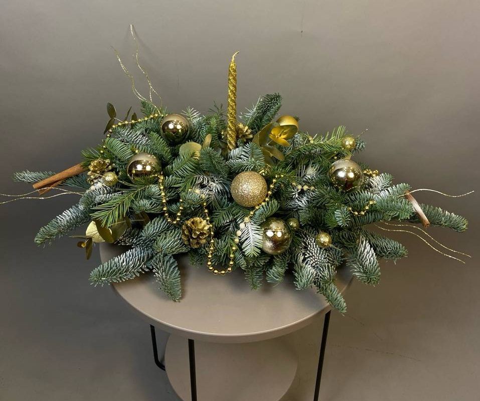 Новогодняя композиция "Семейная L"