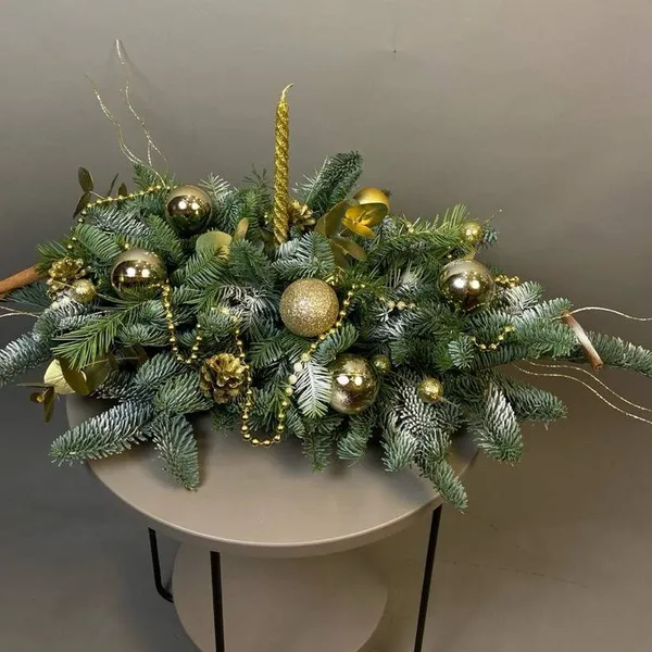 Новогодняя композиция "Семейная L"