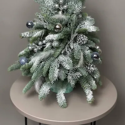 Новогодняя композиция "В лесу родилась елочка"