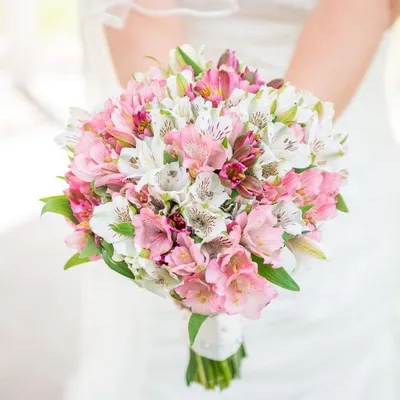 Букет невесты №2 "Розовая коллекция"