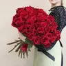 Букет из 51 красной розы "Эксплорер" 50 см 1