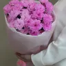 Букет из 5 розовых хризантем 1