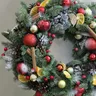 Новогодняя композиция "Венок большой" 2