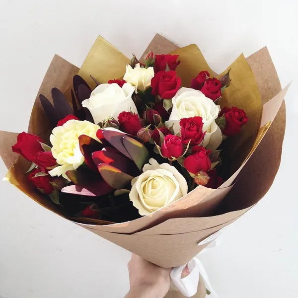 Букет "Красный бархат"